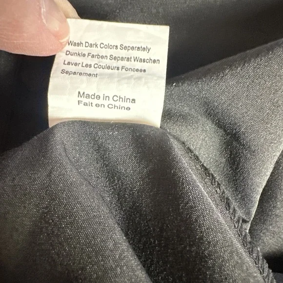 Womens Black Midi Dress 2XL Empire Waist Tiered Flowy Boho Flutter Sleeve V Neck - Picture 8 of 9